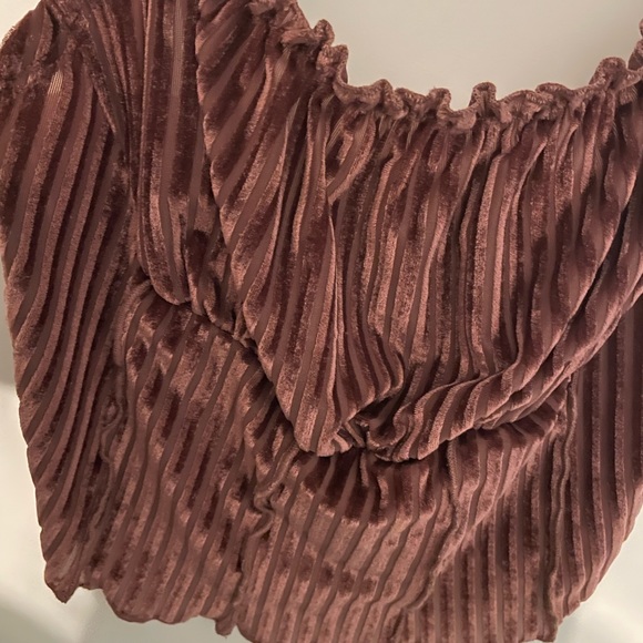 Shein Tank Shiny Textured sz Small 4 - Picture 4 of 8